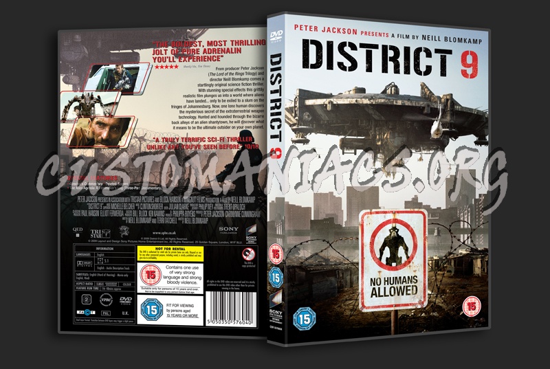 District 9 dvd cover