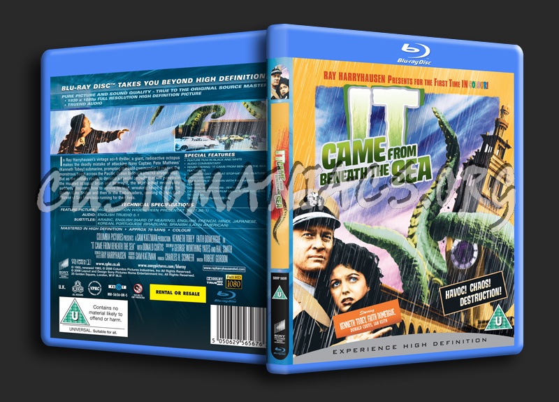 It Came From Beneath the Sea blu-ray cover