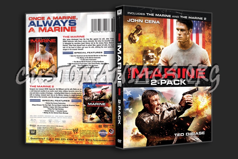 The Marine / The Marine 2 dvd cover