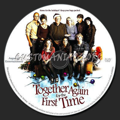 Together Again for the First Time dvd label