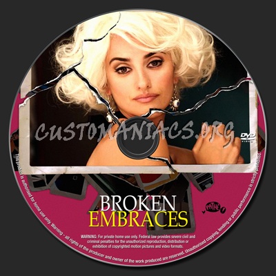 Broken Embraces dvd label