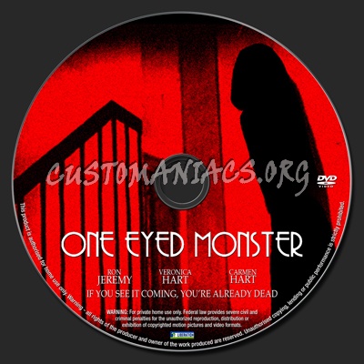 One-Eyed Monster dvd label