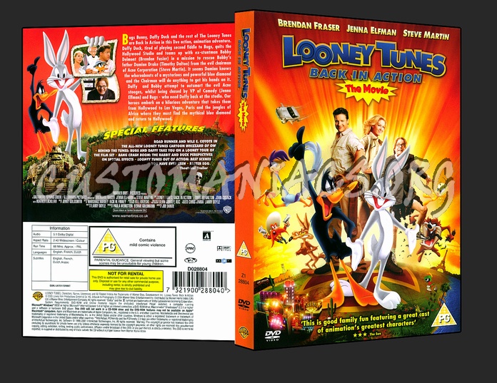 Looney Tunes Back In Action The Movie Dvd Cover Dvd Covers