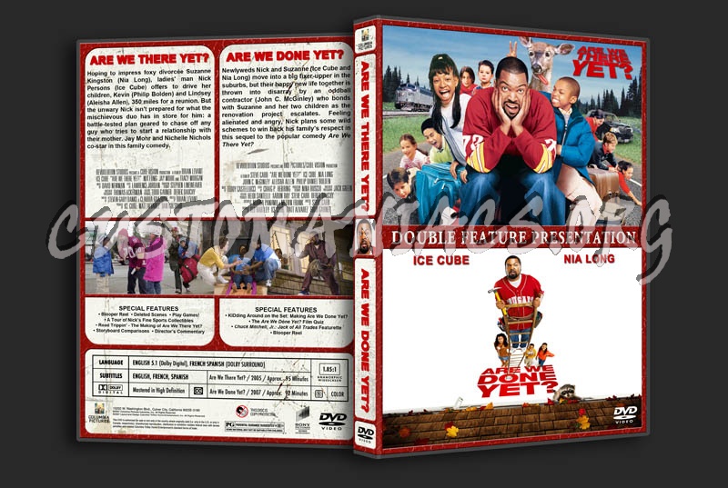 Are We There Yet? / Are We Done Yet? Double Feature dvd cover