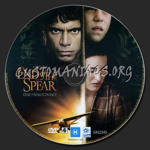 End of The Spear dvd label