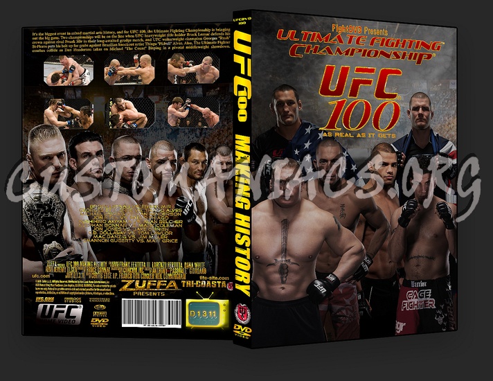 UFC 100 Making History dvd cover