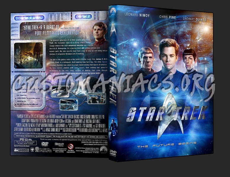 Star Trek (2009) dvd cover