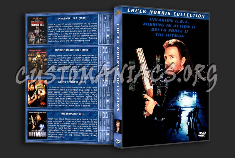 The Chuck Norris Collection dvd cover