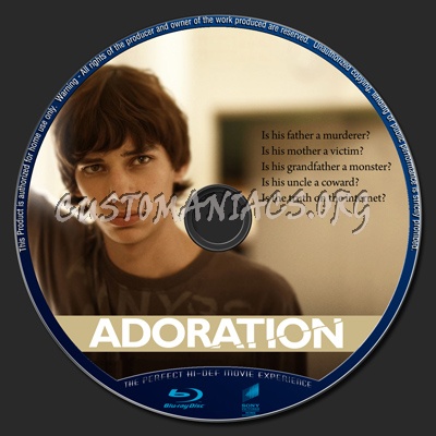 Adoration blu-ray label