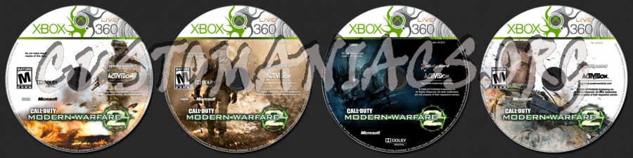 Call Of Duty: Modern Warfare 2 dvd label
