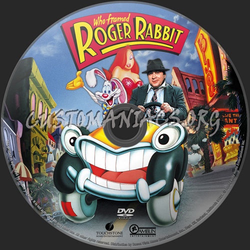 Who Framed Roger Rabbit dvd label