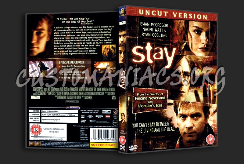 Stay dvd cover