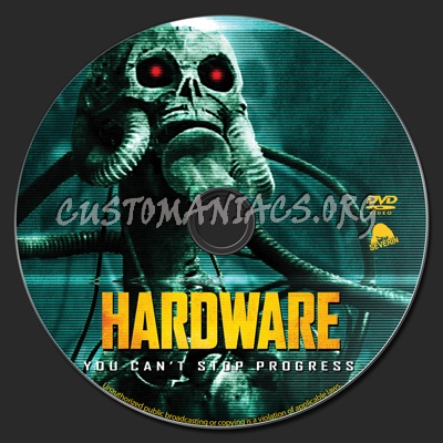 Hardware dvd label