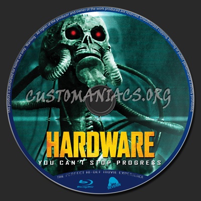 Hardware blu-ray label