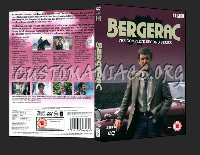 Bergerac Series 2 dvd cover