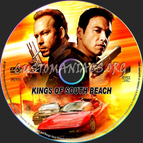 Kings Of South Beach dvd label