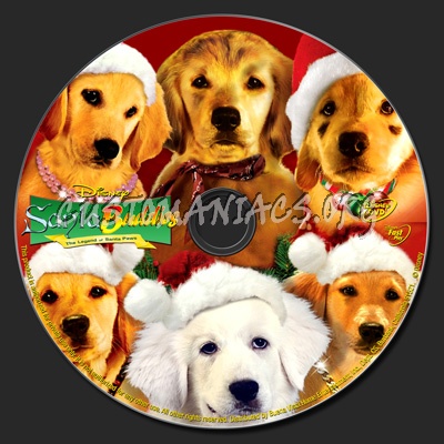 Santa Buddies dvd label