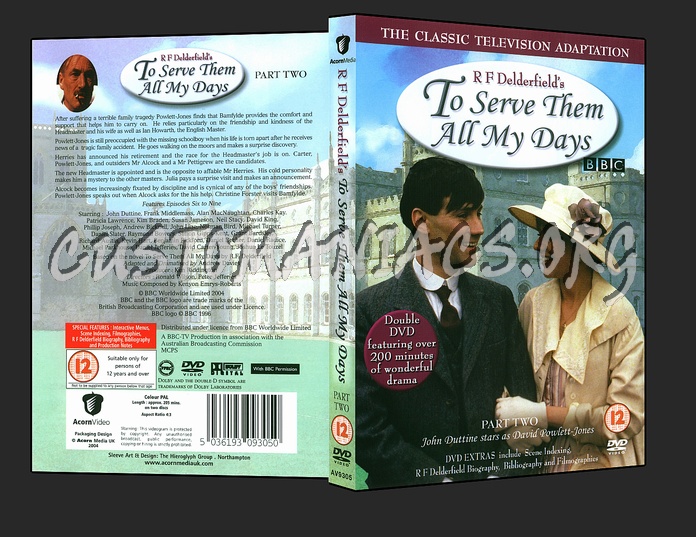 To Serve Them All My Days Part 2 dvd cover