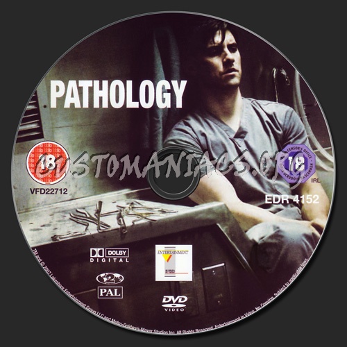 Pathology dvd label