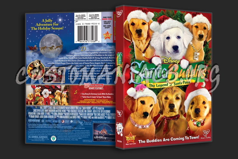 Santa Buddies dvd cover