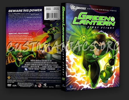 Green Lantern: First Flight dvd cover