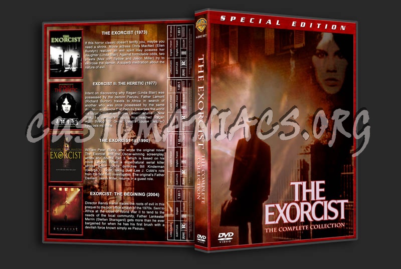 The Exorcist Collection dvd cover
