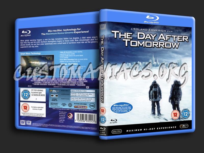 The Day After Tomorrow Blu Ray Cover Dvd Covers And Labels By