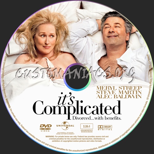 It's Complicated dvd label