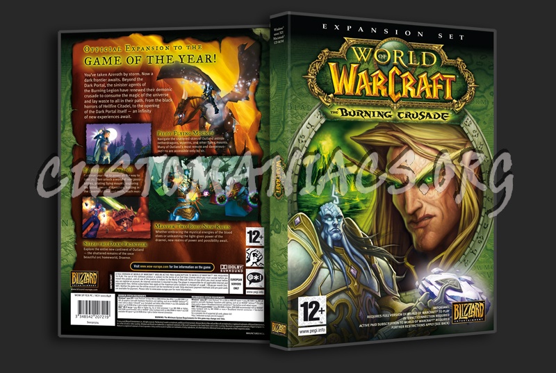 WoW The Burning Crusade dvd cover