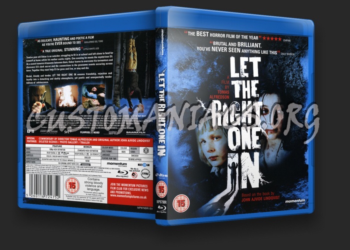 Let The Right One In blu-ray cover