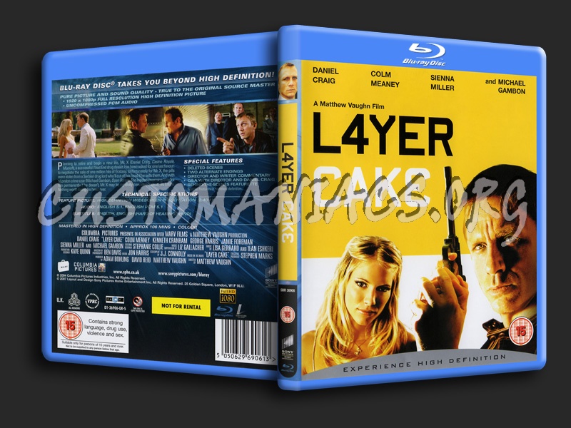 L4yer Cake / Layer Cake blu-ray cover