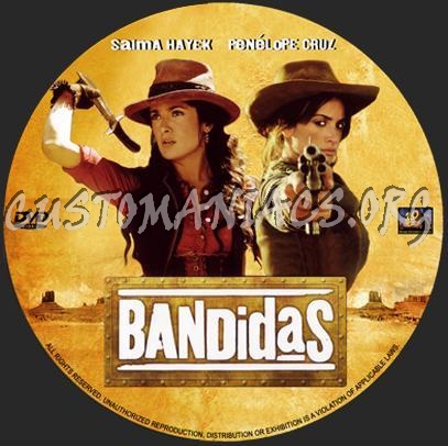 Bandidas dvd label