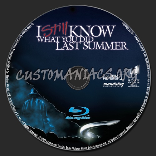 I Still Know What You Did Last Summer blu-ray label