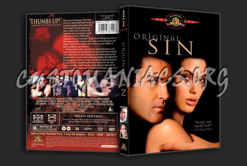 Original Sin dvd cover