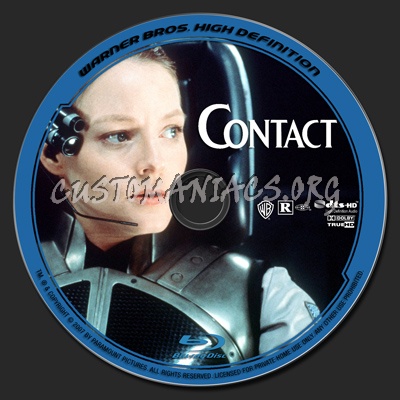 Contact blu-ray label