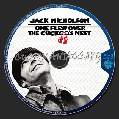 One Flew Over the Cuckoo's Nest blu-ray label