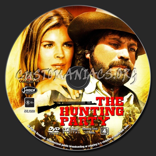 The Hunting Party dvd label