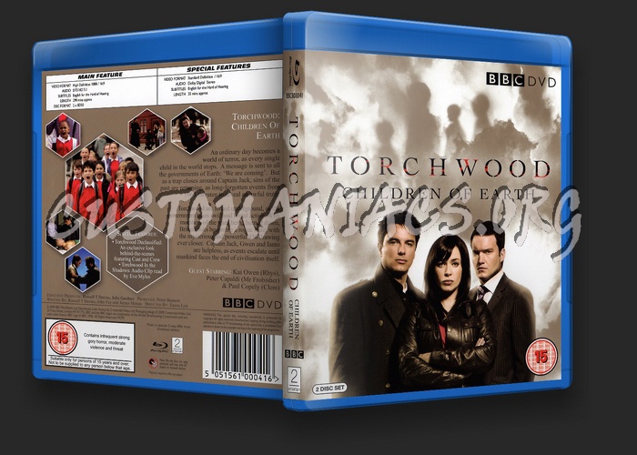 Torchwood - Children of Earth blu-ray cover