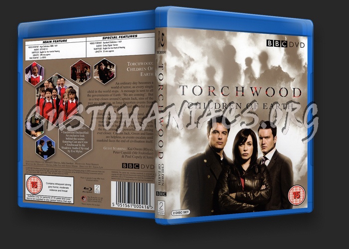 Torchwood - Children of Earth blu-ray cover