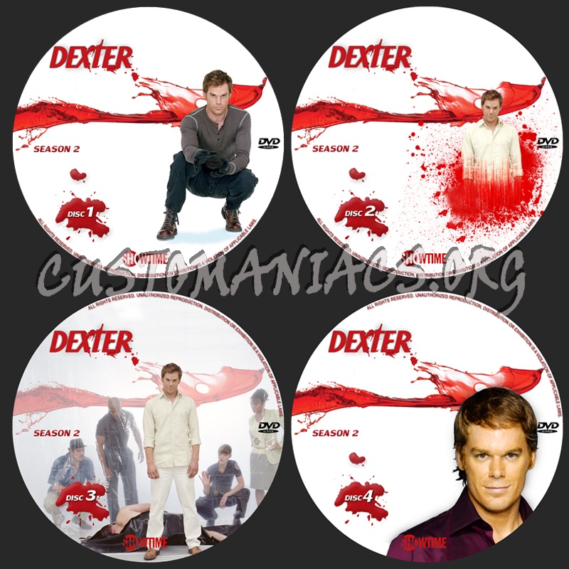 Dexter - Season 2 dvd label