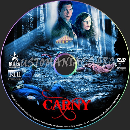 Carny dvd label