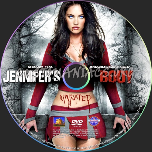 Jennifer's Body dvd label