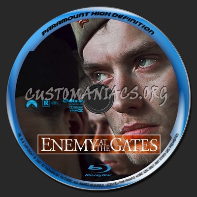 Enemy at the Gates blu-ray label