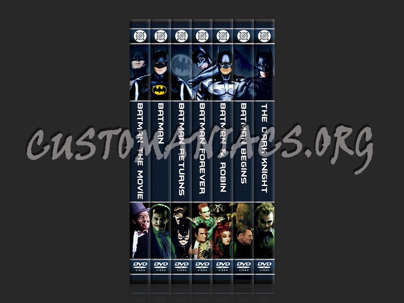 Batman DC Comics Collection dvd cover
