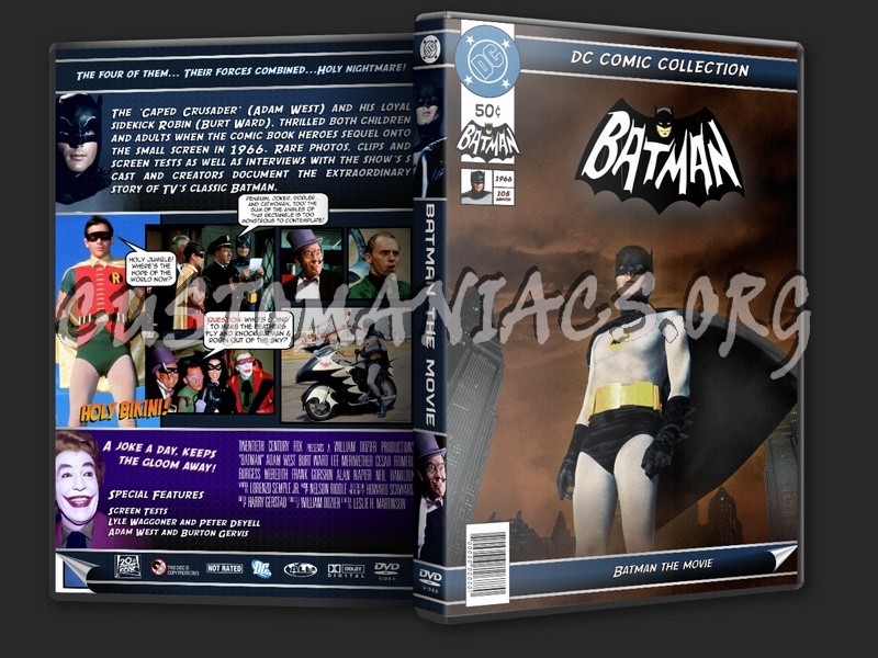 Batman DC Comics Collection dvd cover