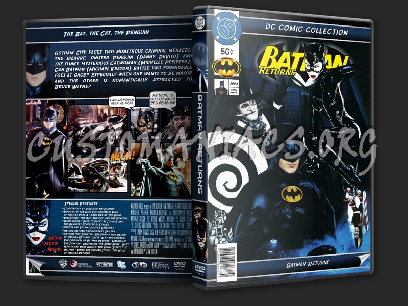 Batman DC Comics Collection dvd cover