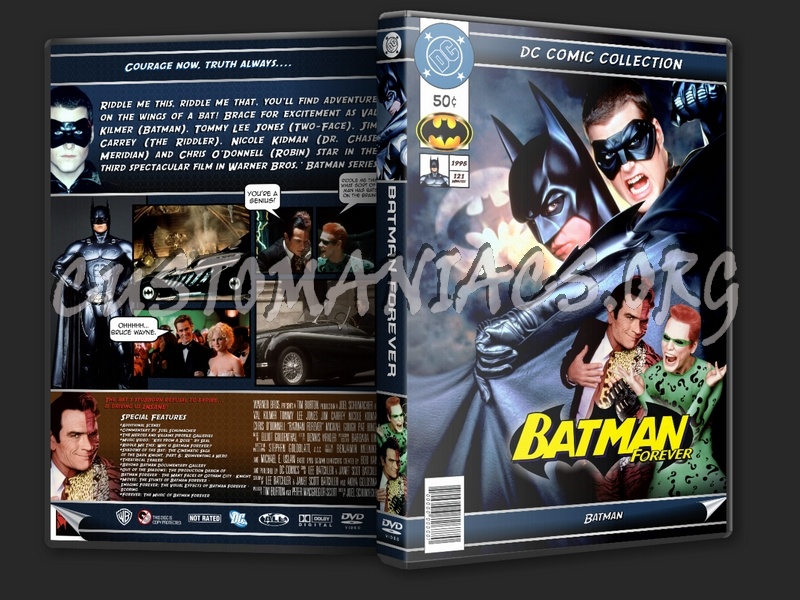 Batman DC Comics Collection dvd cover