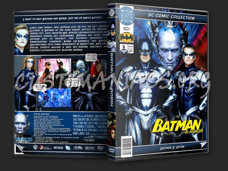 Batman DC Comics Collection dvd cover