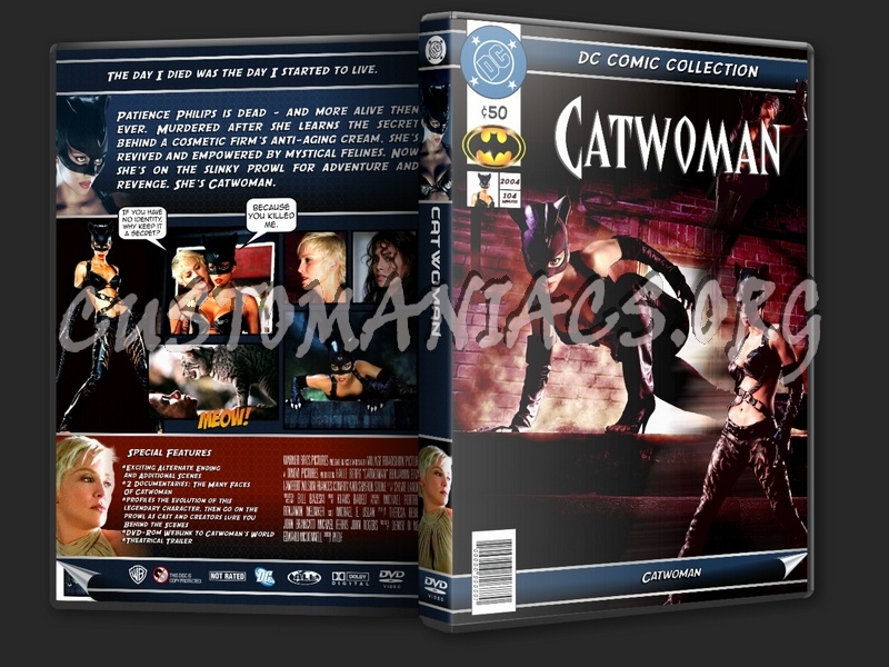 Catwoman DC Comic Collection dvd cover