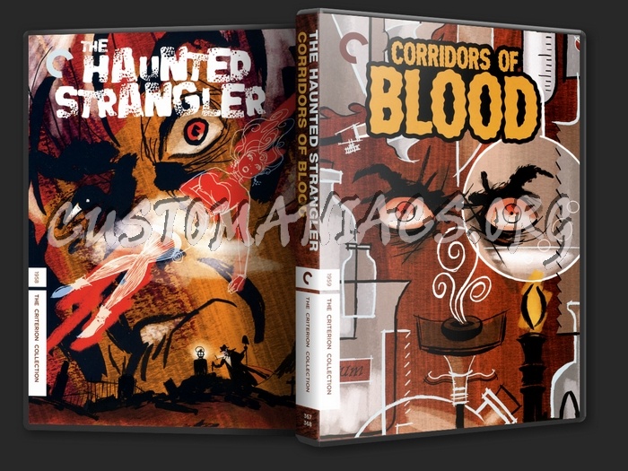 367 - 368 - The Haunted Strangler / Corridors of Blood dvd cover